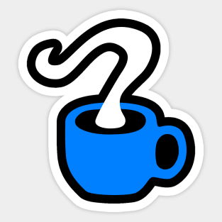 Cup of hot drink Sticker